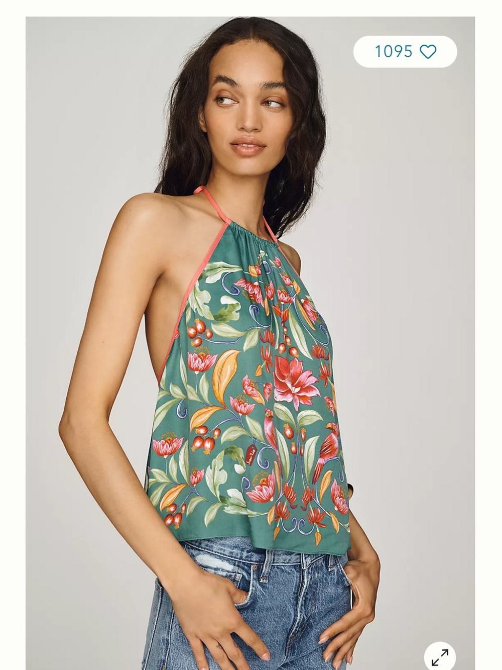 Farm Rio x Anthropologie Halter Top